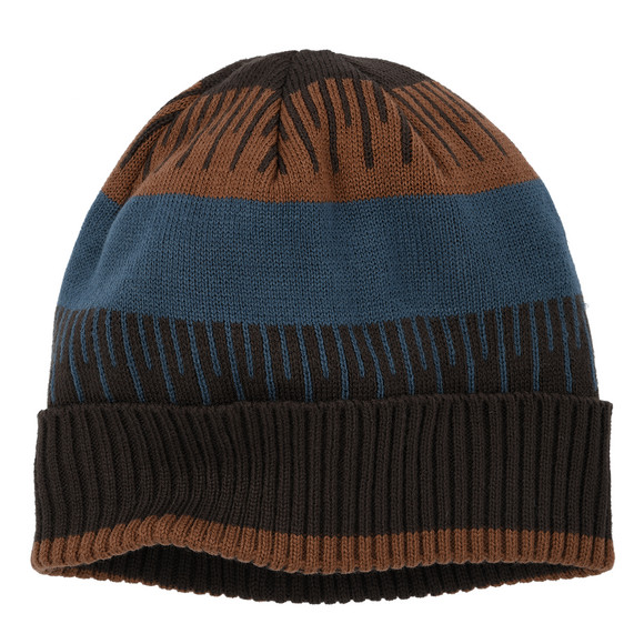 Jungen Strickmütze mit grafischem Muster