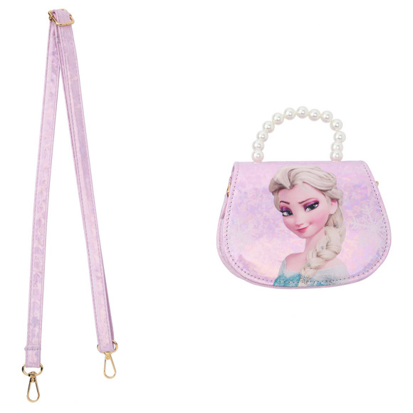 De Frozen-tas in glitterlook
