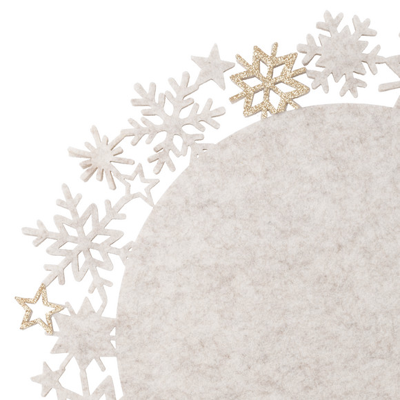 Platzset im weihnachtlichen Design