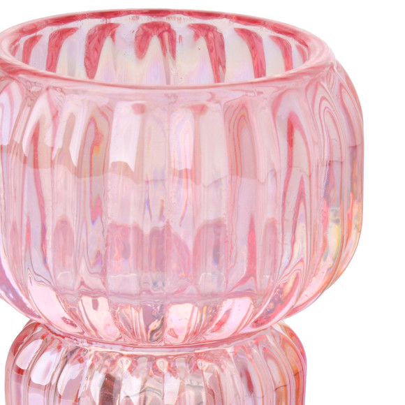 Wendbarer Kerzenhalter aus Glas