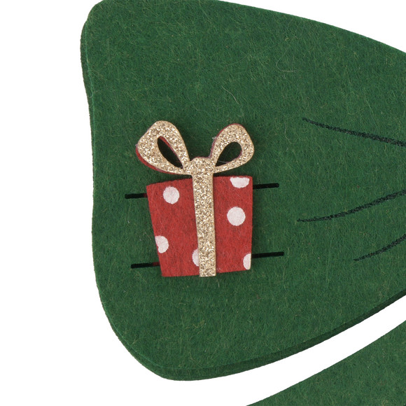 4 Bestecktaschen im weihnachtlichen Design