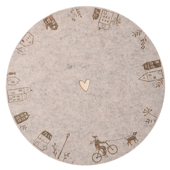 Platzset mit Herbst-Motiven