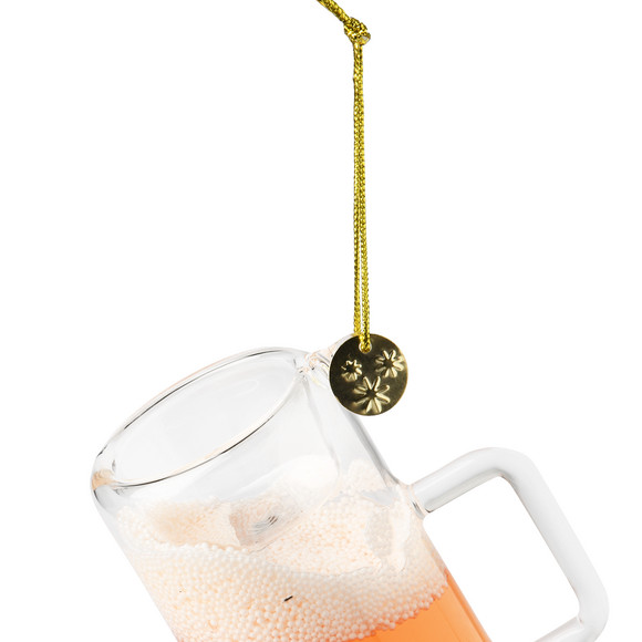 Baumschmuck Bierglas