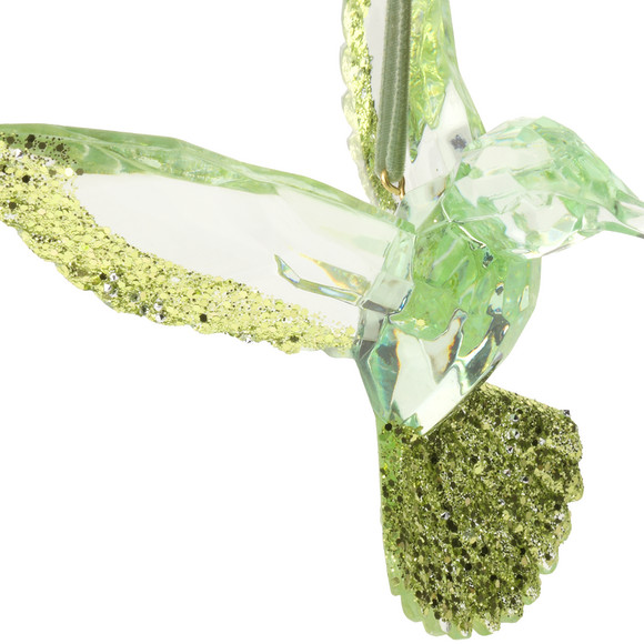 Baumschmuck Kolibri mit Glitzer