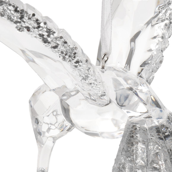 Baumschmuck Kolibri mit Glitzer
