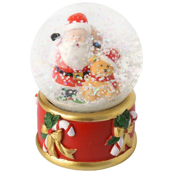Schneekugel im weihnachtlichen Design
