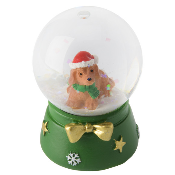Schneekugel im weihnachtlichen Design