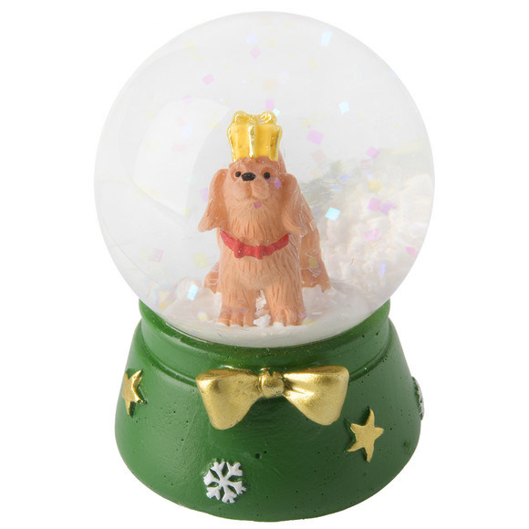 Schneekugel im weihnachtlichen Design