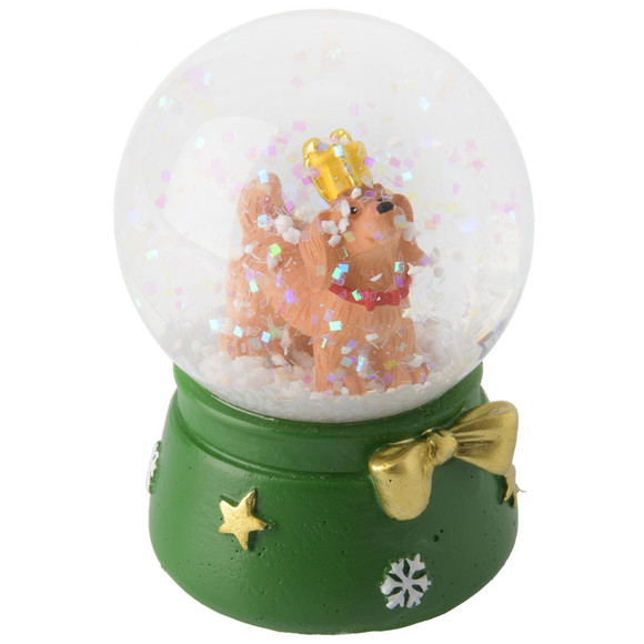 Schneekugel im weihnachtlichen Design
