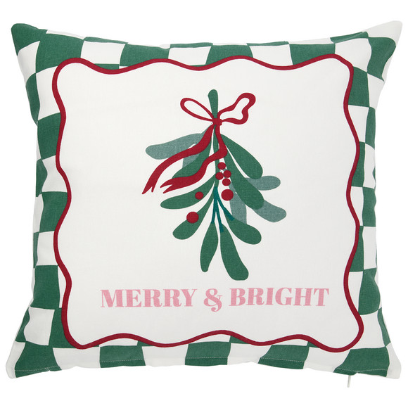 Kissenhülle im weihnachtlichen Design