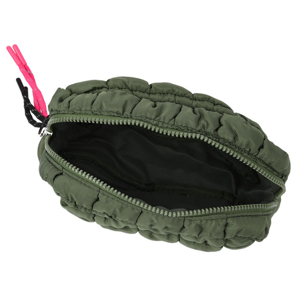 Gesteppte Kosmetiktasche mit Zipper