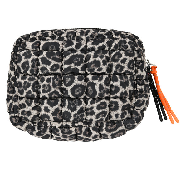 Gesteppte Kosmetiktasche mit Zipper