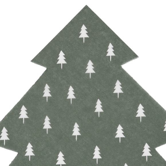 12 Servietten im weihnachtlichen Design