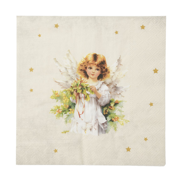20 Servietten im weihnachtlichen Design