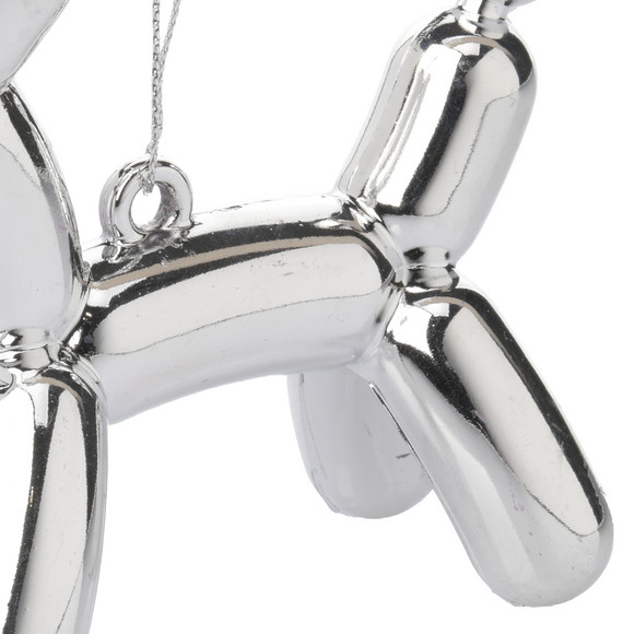 Baumschmuck Ballon-Hund glänzend