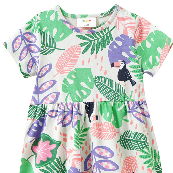 Baby Kleid mit Allover-Muster