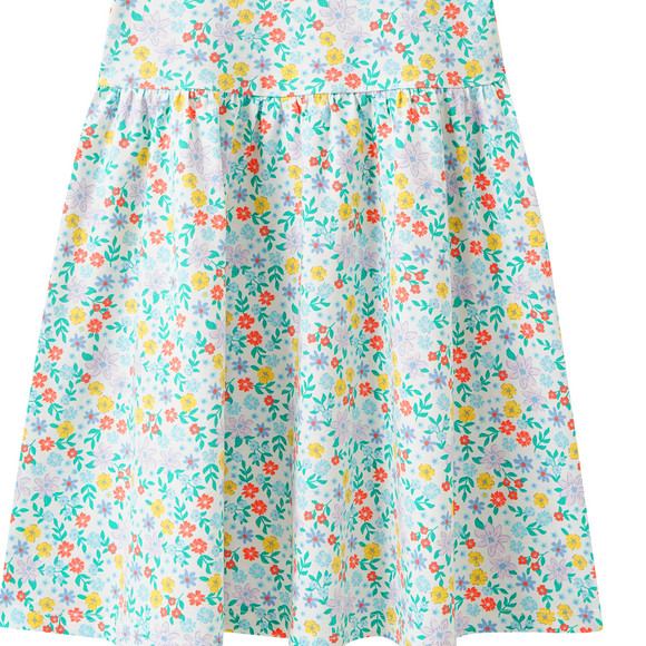 Mädchen Kleid mit Allover-Muster