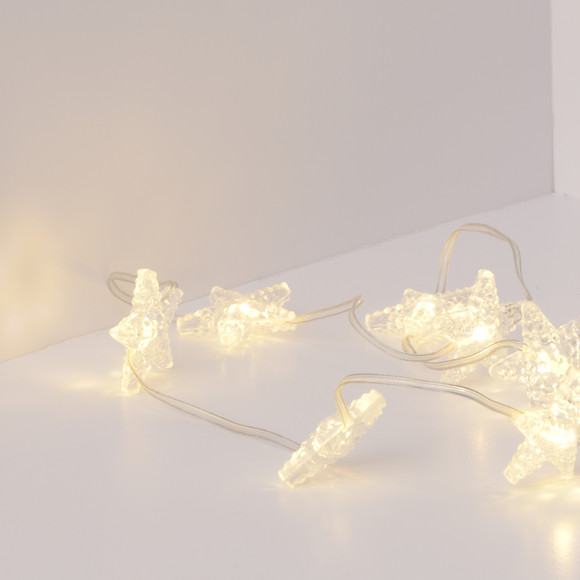 LED-Lichterkette mit Sternen