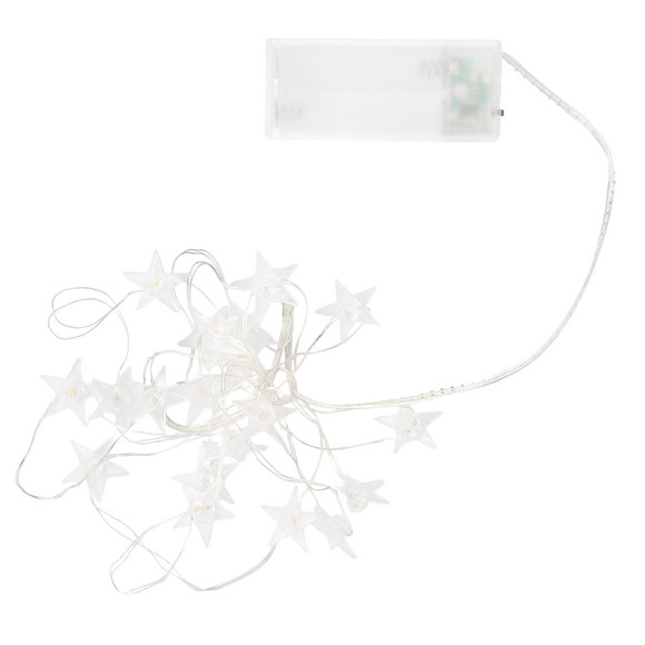 LED-Lichterkette mit Sternen