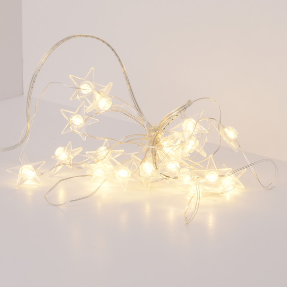 LED-Lichterkette mit Sternen