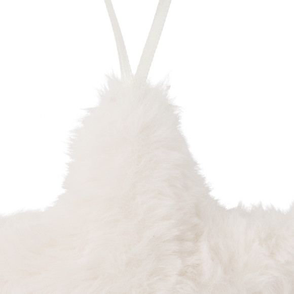 Deko-Hänger Stern mit Plüsch