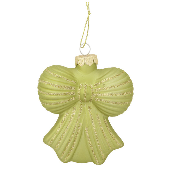 Baumschmuck Schleife mit Glitzer