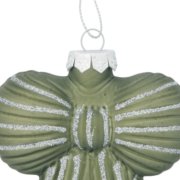 Baumschmuck Schleife mit Glitzer