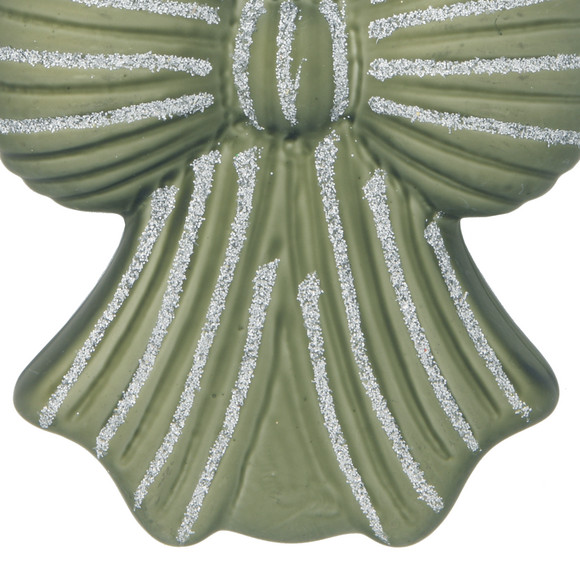 Baumschmuck Schleife mit Glitzer