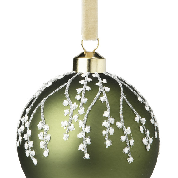 Weihnachtskugel ca. 8 cm