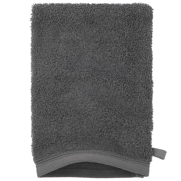 Waschhandschuh mit Bordüre
