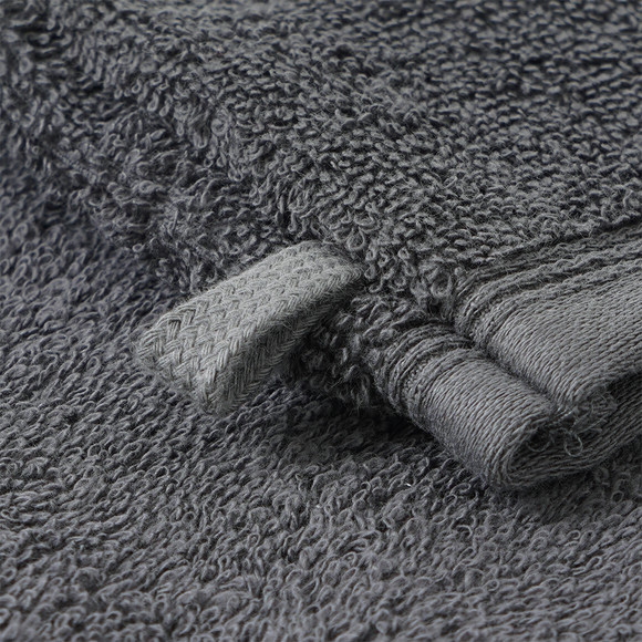 Waschhandschuh mit Bordüre