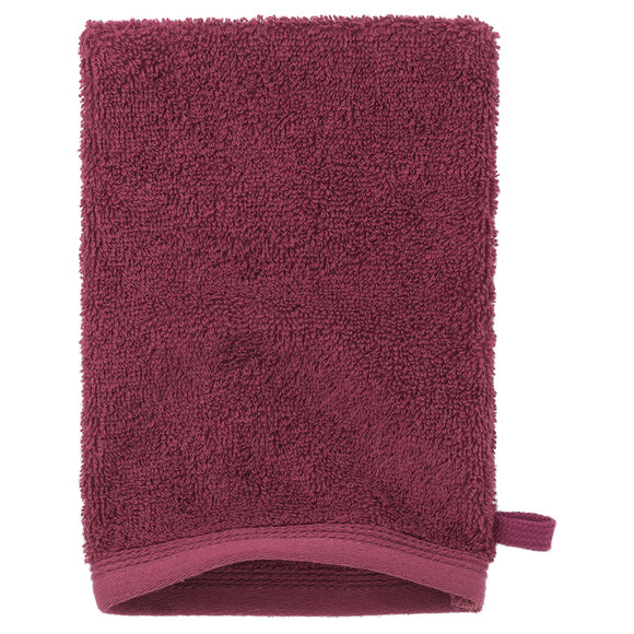 Waschhandschuh mit Bordüre