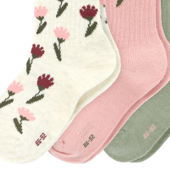 Set van 3 paar babysokjes