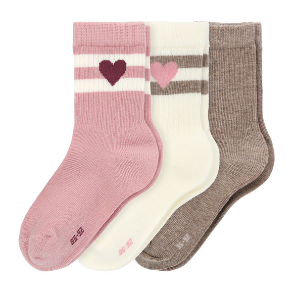 Set van 3 paar babysokjes