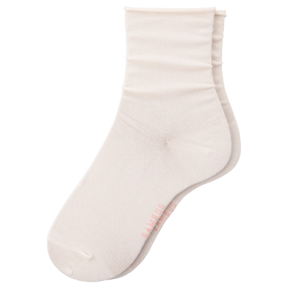 2 Paar Damen Socken mit Viskose aus Bambus