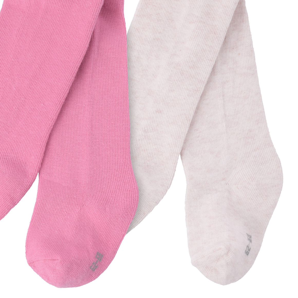 2 Baby Strumpfhosen im Basic-Look