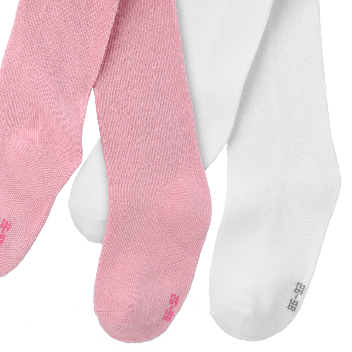 2 Baby Strumpfhosen im Basic-Look
