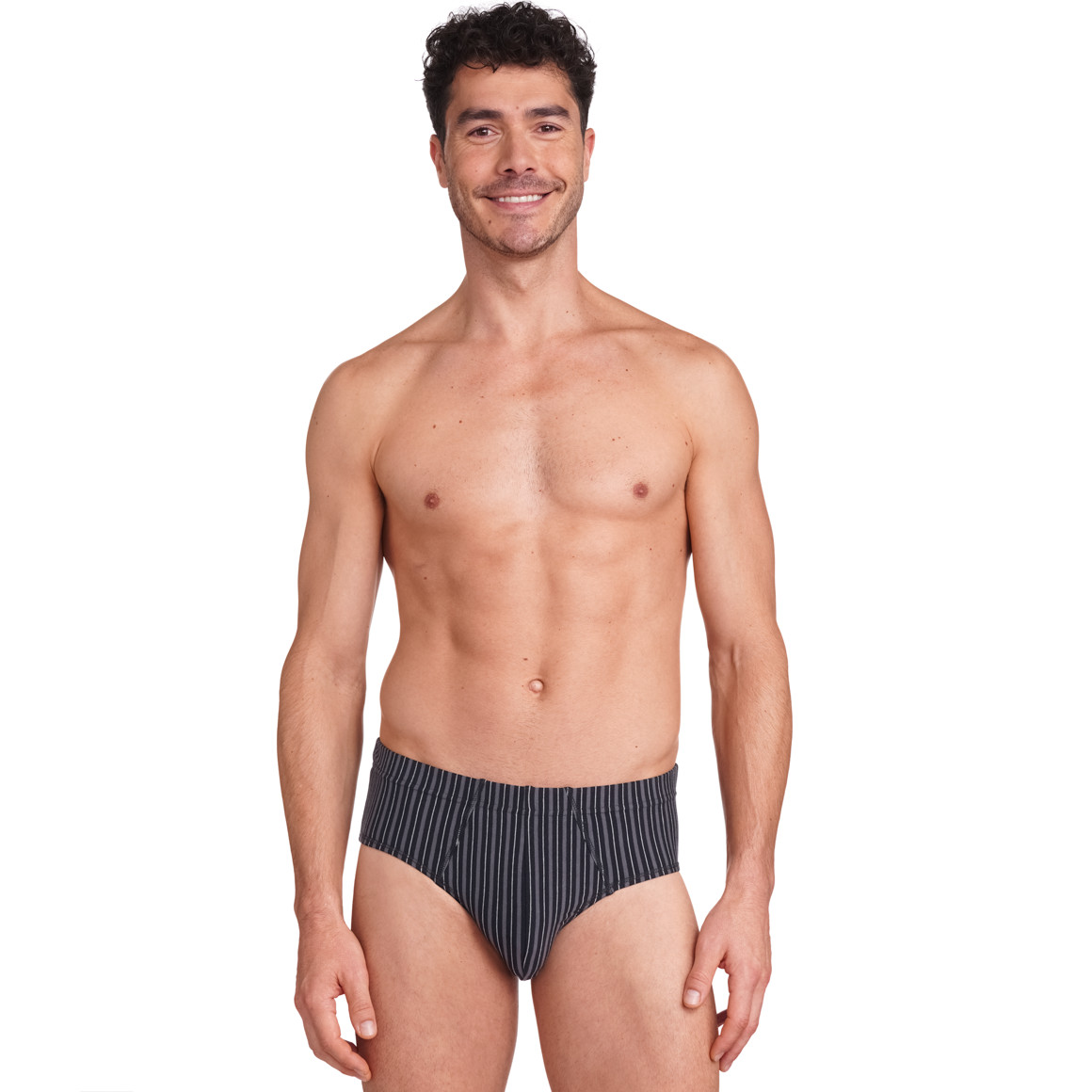 Herren Slip mit Streifen