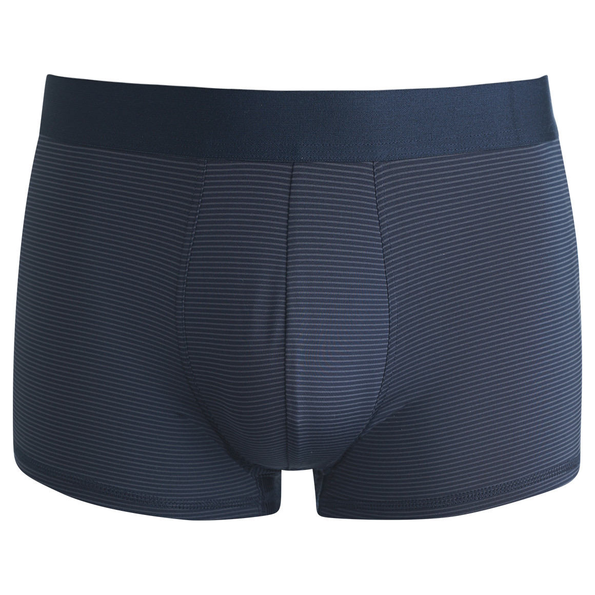 Microfibershorts voor heren met geweven boord