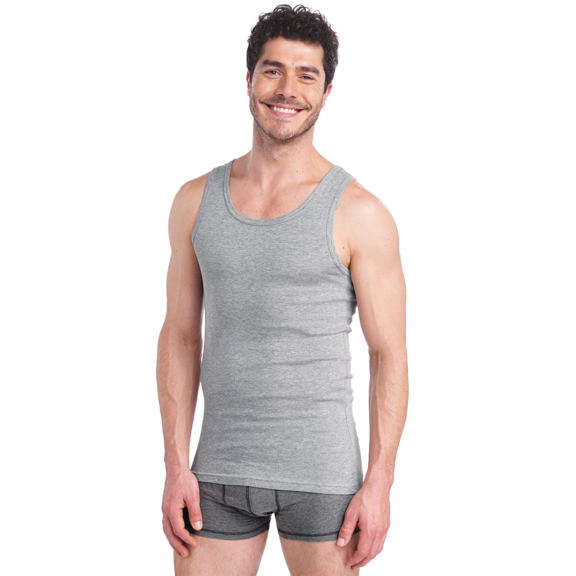 2 Herren Unterhemden im Doppelpack