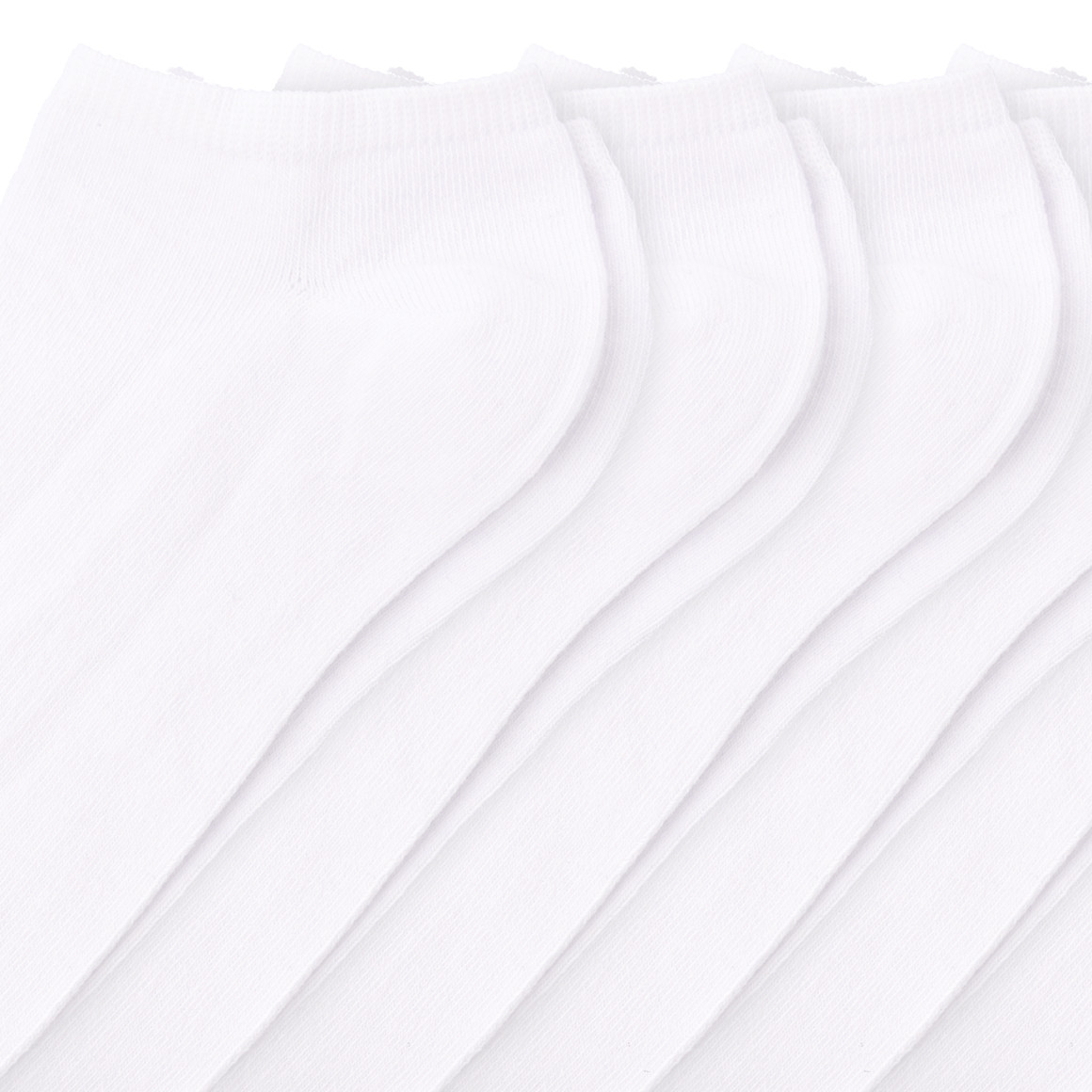 6 Paar Herren Sneaker-Socken unifarben