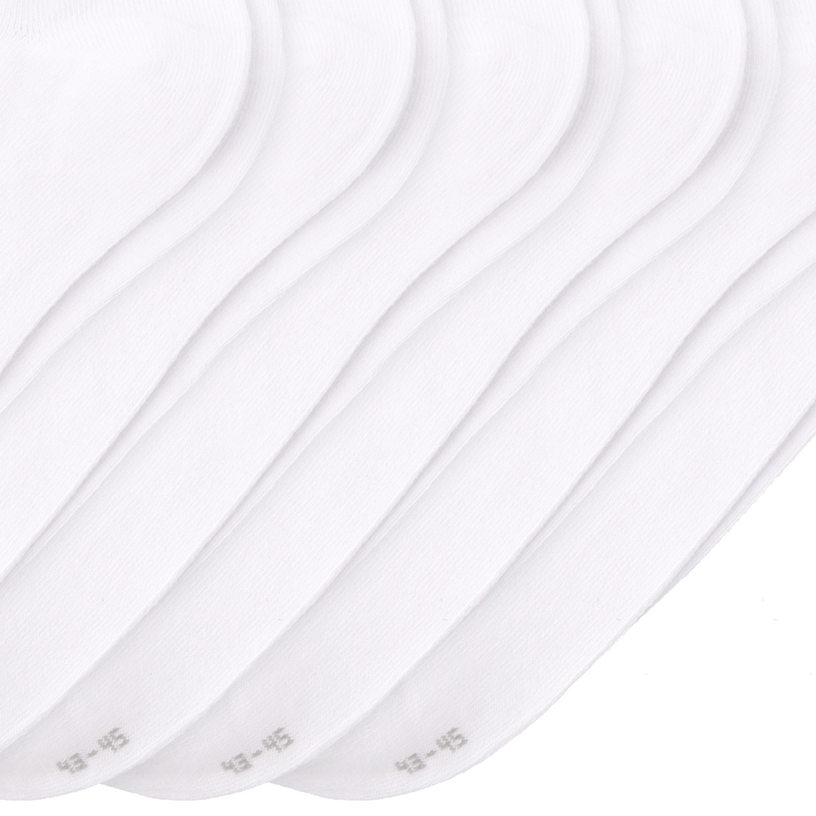 6 Paar Herren Sneaker-Socken unifarben