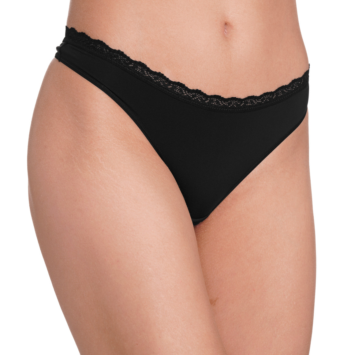 3 Damen Strings mit Spitze