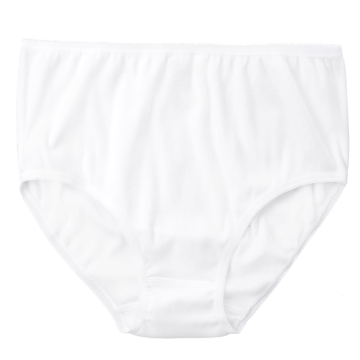 3 Damen Slips mit Mäusezähnchen-Spitze