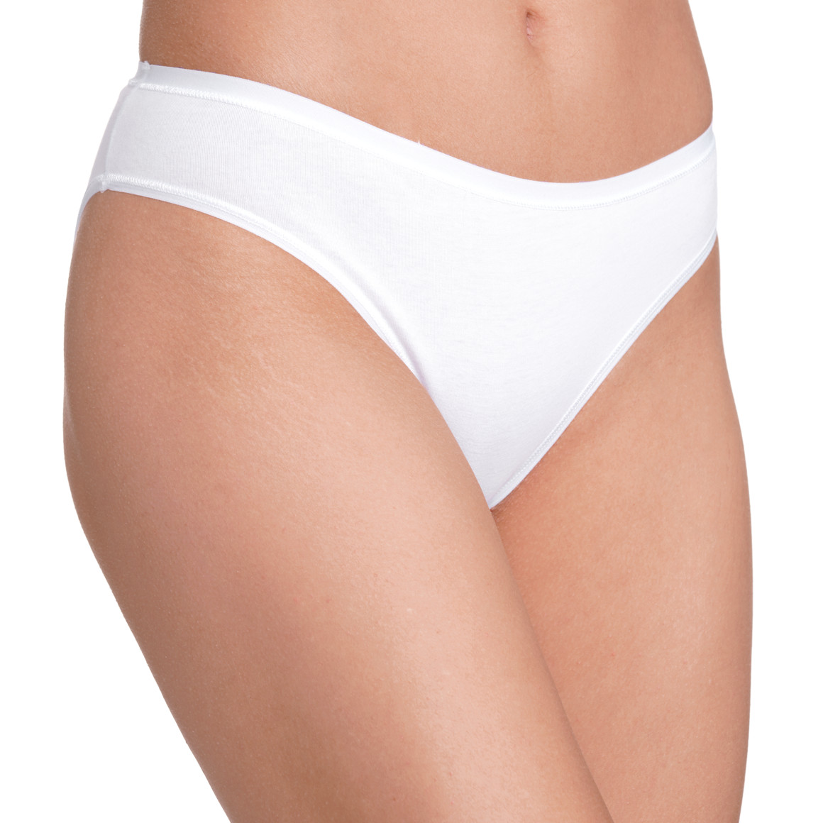 4 Damen Slips mit Baumwolle