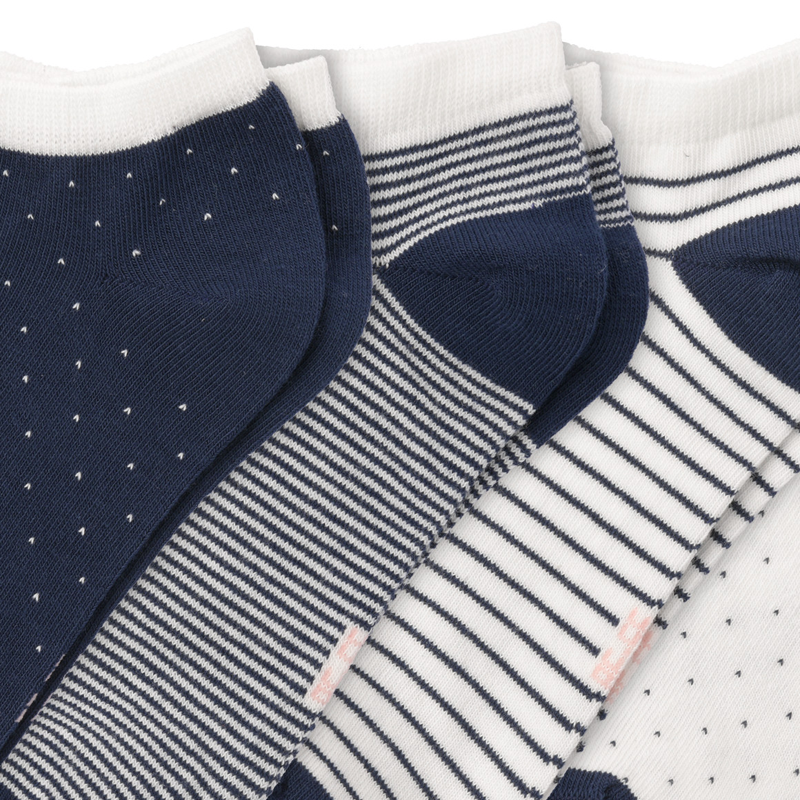 4 Paar Damen Sneaker-Socken im Set