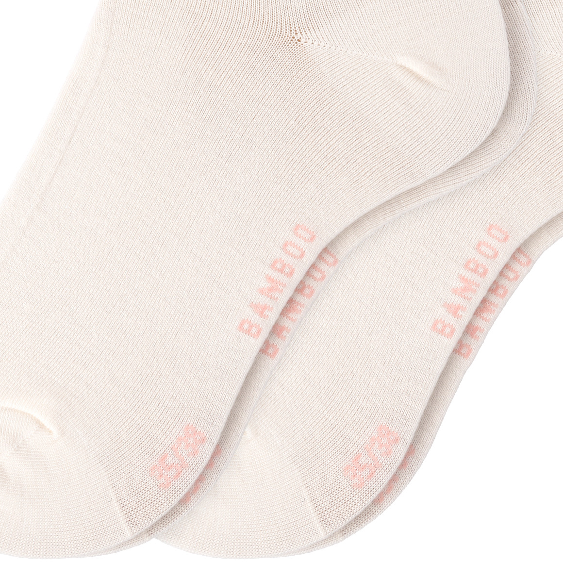 2 Paar Damen Socken mit Viskose aus Bambus