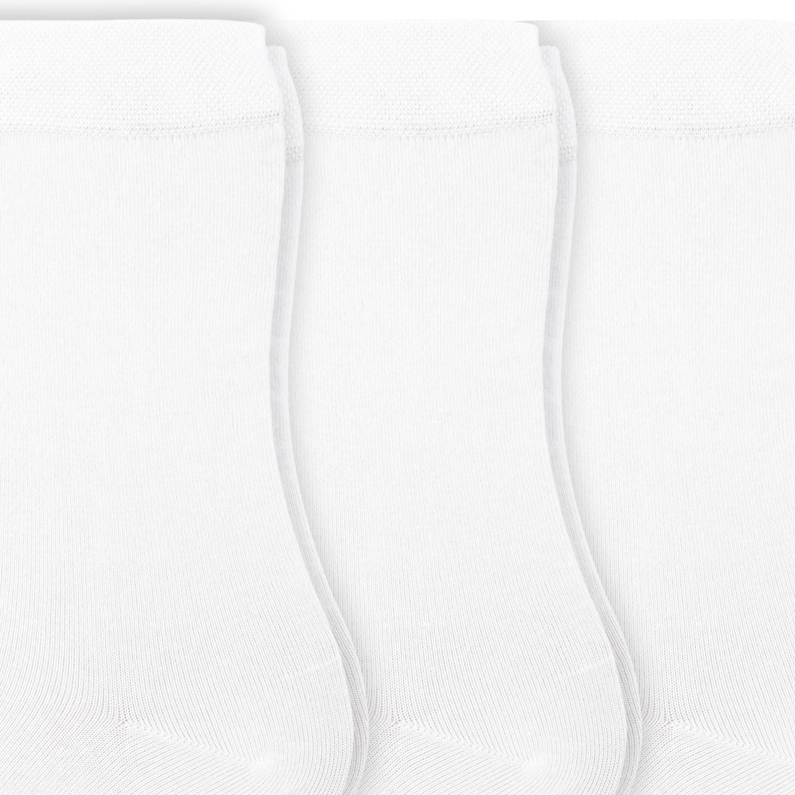 3 Paar Damen Socken mit Komfortbund