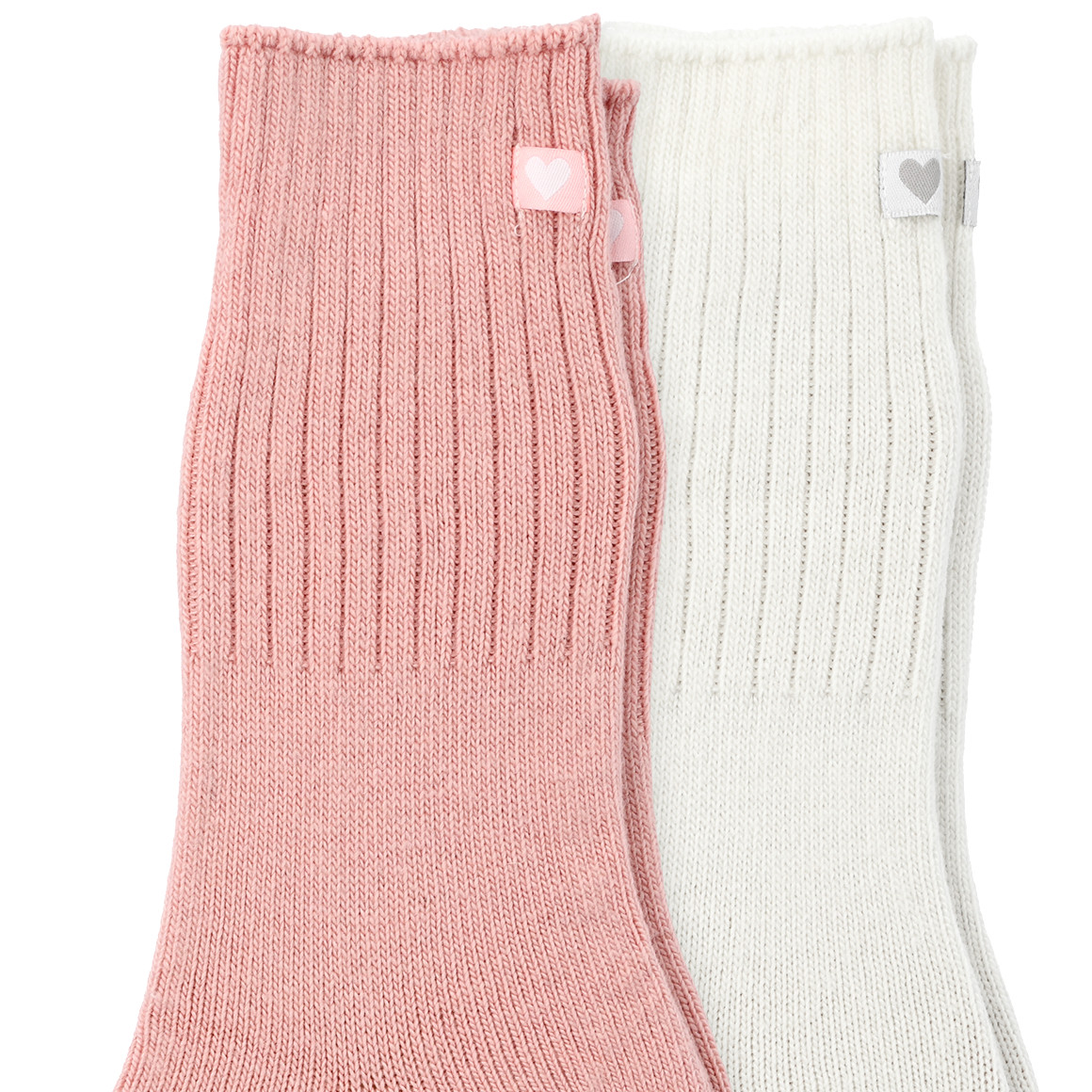 2 Paar Damen Socken mit Wolle