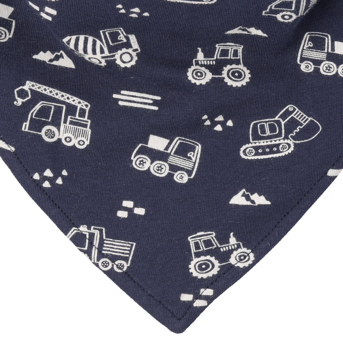 Baby Bandana mit Baustellen-Print